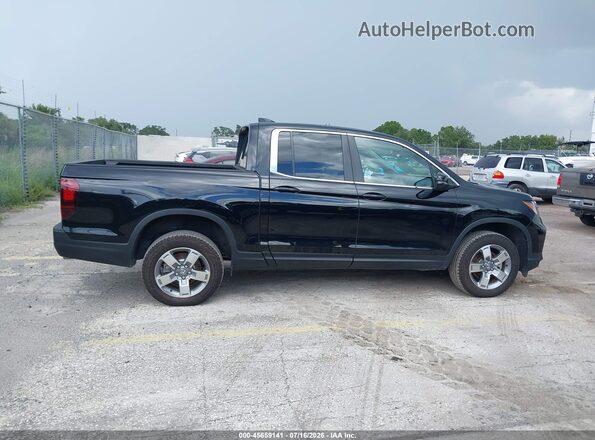 5FPYK3F50SB039913 2025 HONDA RIDGELINE Black Սալոնի 360 աստիճան տեսք