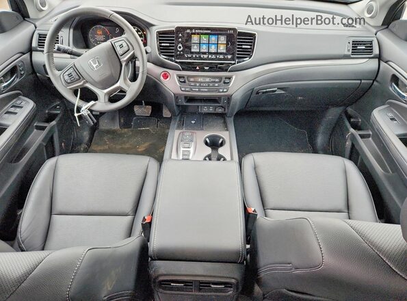 5FPYK3F50SB049938 2025 HONDA RIDGELINE Black Вид панелі приладів