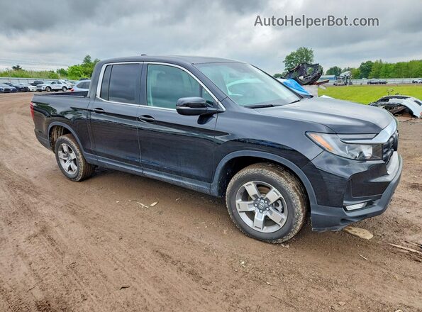 5FPYK3F50SB049938 2025 HONDA RIDGELINE Black Передня права чверть