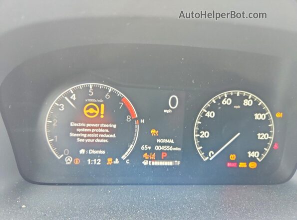 5FPYK3F50SB049938 2025 HONDA RIDGELINE Black Вид щитка приладів