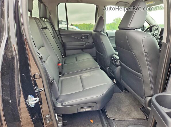 5FPYK3F50SB049938 2025 HONDA RIDGELINE Black Вид задніх сидінь