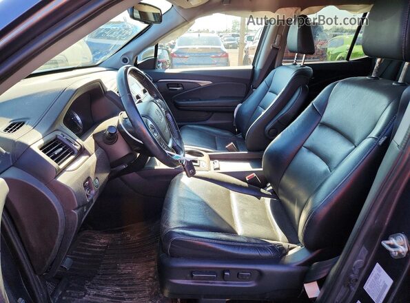 5FPYK3F51KB042089 2019 HONDA RIDGELINE Серый Вид салона спереди