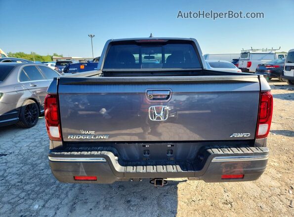 5FPYK3F51KB042089 2019 HONDA RIDGELINE Серый Вид сзади