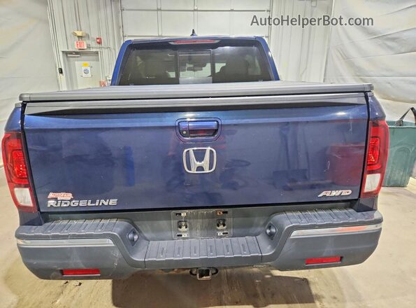 5FPYK3F51LB031160 2020 HONDA RIDGELINE Blue Вид ззаду