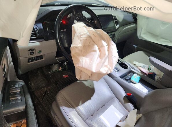 5FPYK3F51LB031160 2020 HONDA RIDGELINE Blue Вид панелі приладів