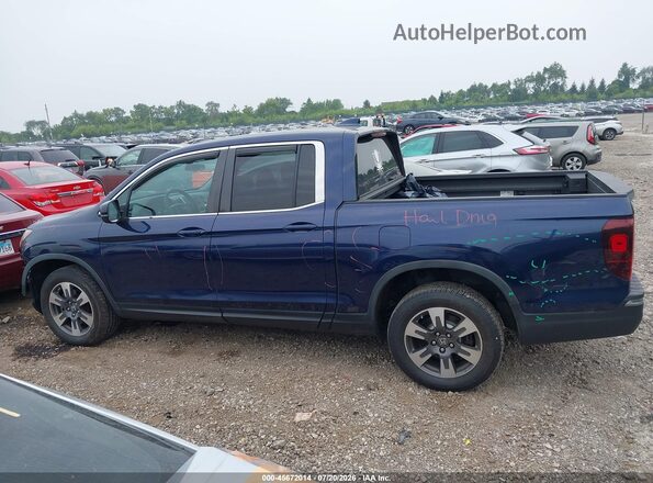 5FPYK3F52HB001981 2017 HONDA RIDGELINE Dark Blue 