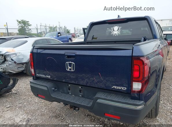 5FPYK3F52HB001981 2017 HONDA RIDGELINE Dark Blue 