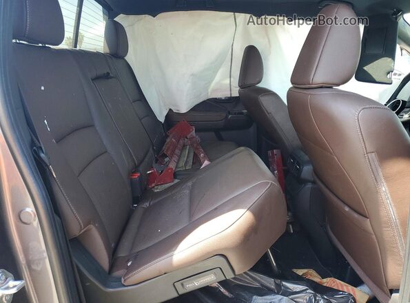 5FPYK3F52SB036575 2025 HONDA RIDGELINE Gray Rear seats view