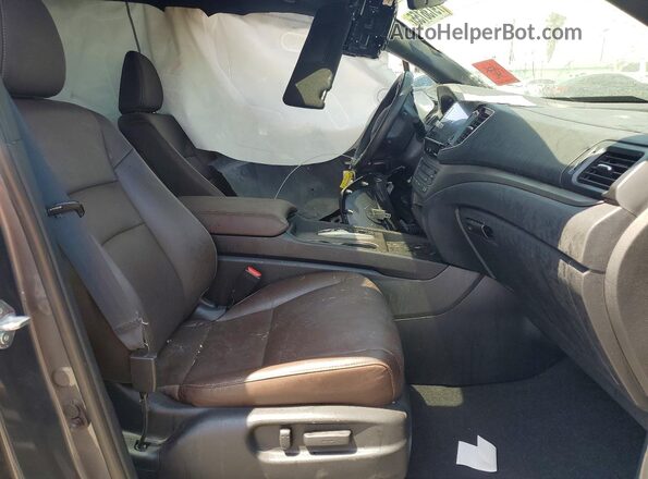 5FPYK3F52SB036575 2025 HONDA RIDGELINE Gray Front interior view
