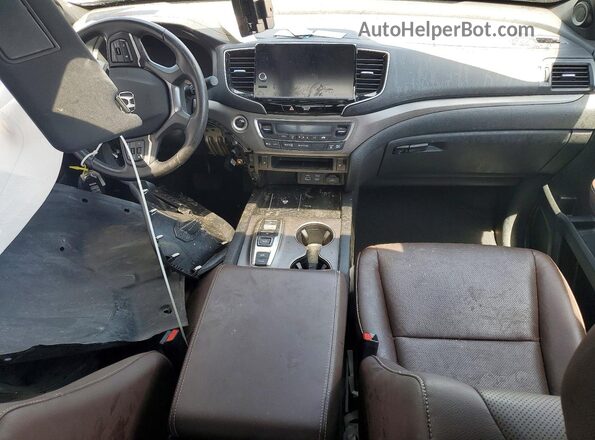 5FPYK3F52SB036575 2025 HONDA RIDGELINE Gray Dashboard view