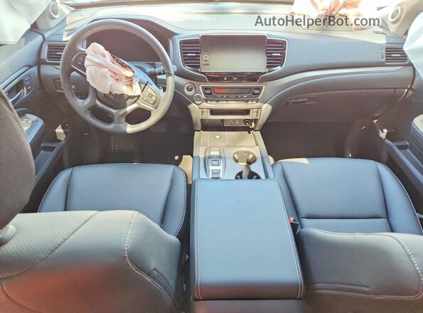 5FPYK3F52SB048211 2025 HONDA RIDGELINE White Dashboard view