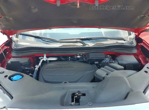 5FPYK3F52TB002055 2026 HONDA RIDGELINE Red Սալոնի հետևի տեսք