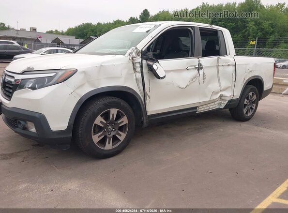 5FPYK3F53HB024752 2017 HONDA RIDGELINE White Vista tres cuartos delantera izquierda