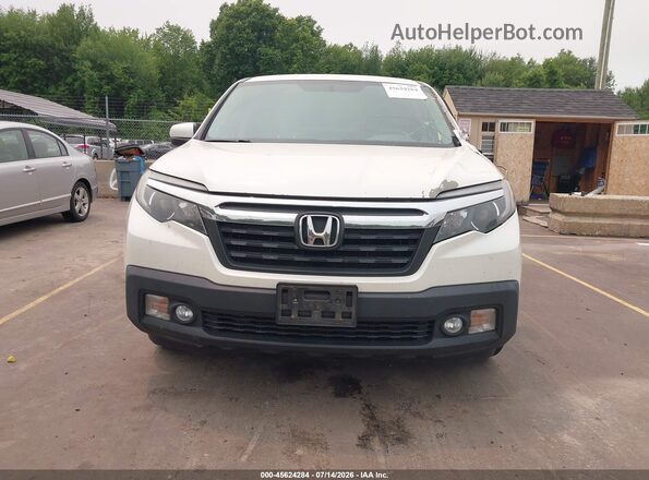 5FPYK3F53HB024752 2017 HONDA RIDGELINE White Vista del cuadro de instrumentos