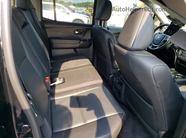 5FPYK3F53MB020436 2021 HONDA RIDGELINE Black Vista de los asientos traseros