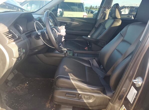 5FPYK3F53PB058446 2023 HONDA RIDGELINE Gray წინა სალონის ხედი