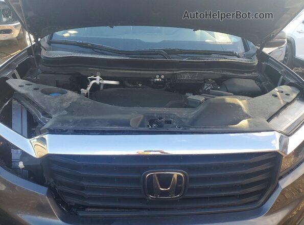 5FPYK3F53PB058446 2023 HONDA RIDGELINE Gray ძრავის განყოფილების ხედი