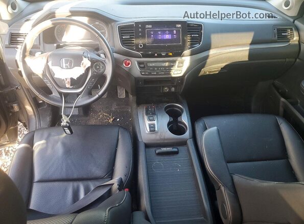 5FPYK3F53PB058446 2023 HONDA RIDGELINE Gray წინა პანელის ხედი