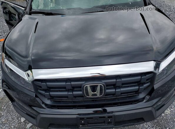 5FPYK3F53SB048721 2025 HONDA RIDGELINE Black Սալոնի հետևի տեսք