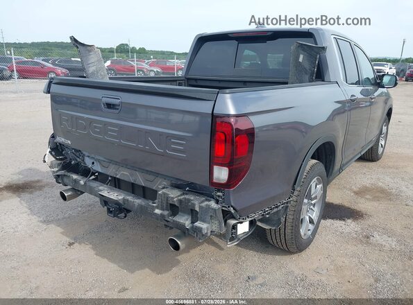 5FPYK3F53TB014716 2026 HONDA RIDGELINE Gray Rear right