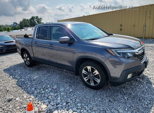 5FPYK3F54HB033444 2017 HONDA RIDGELINE Gray Delantero derecho