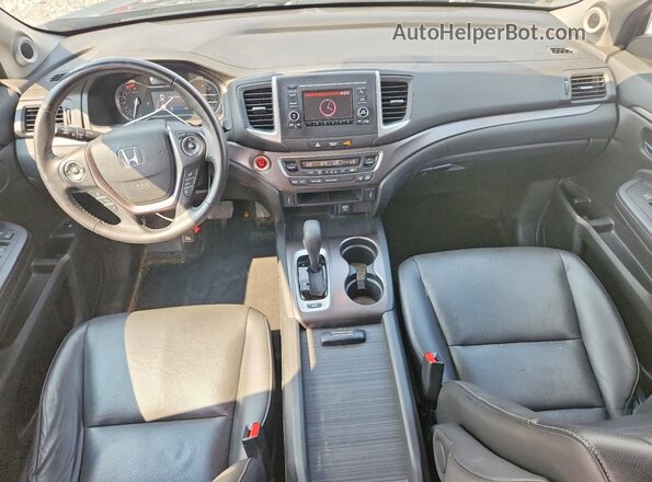 5FPYK3F54HB033444 2017 HONDA RIDGELINE Gray Vista del salpicadero