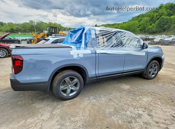 5FPYK3F54NB033990 2022 HONDA RIDGELINE Синий Задняя правая четверть