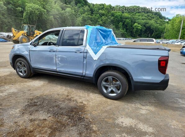 5FPYK3F54NB033990 2022 HONDA RIDGELINE Синий Задняя левая четверть