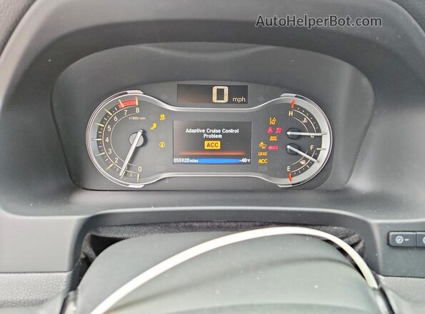 5FPYK3F54NB033990 2022 HONDA RIDGELINE Синий Вид щитка приборов