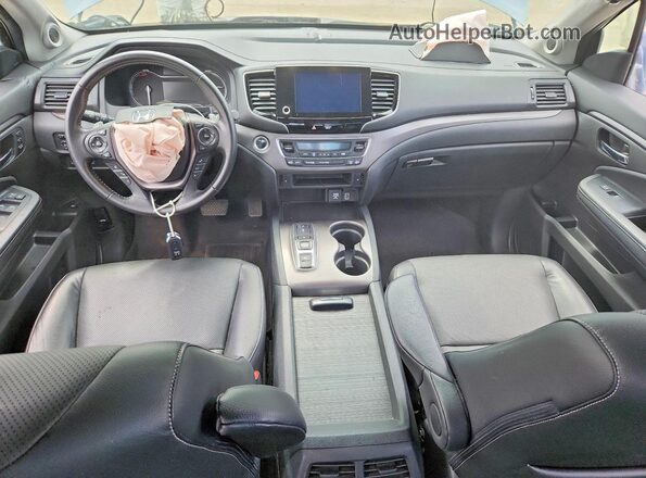 5FPYK3F54NB033990 2022 HONDA RIDGELINE Синий Вид панели приборов