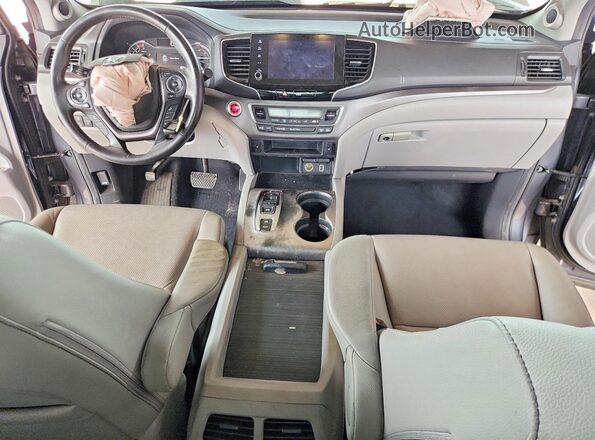 5FPYK3F54PB039730 2023 HONDA RIDGELINE Gray Widok deski rozdzielczej
