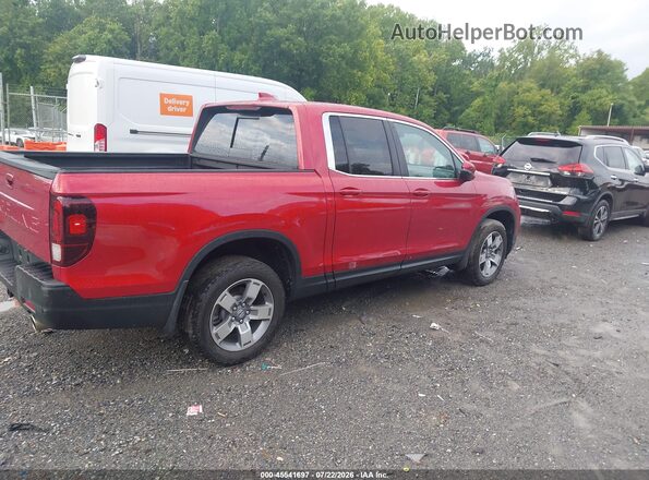 5FPYK3F54SB038828 2025 HONDA RIDGELINE Red Հետևի աջ