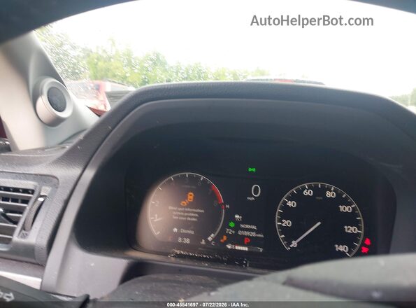 5FPYK3F54SB038828 2025 HONDA RIDGELINE Red Հետևի նստատեղերի տեսք
