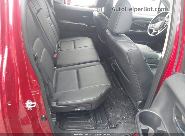 5FPYK3F54SB038828 2025 HONDA RIDGELINE Red VIN կոդի պիտակի տեսք