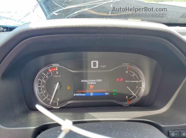5FPYK3F55LB024275 2020 HONDA RIDGELINE Silver Սարքավորումների վահանակի տեսք