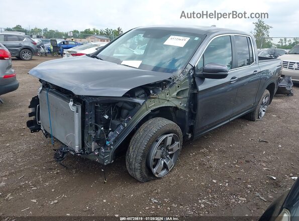 5FPYK3F55RB003175 2024 HONDA RIDGELINE Silver Առջևի ձախ երեք քառորդ տեսարան