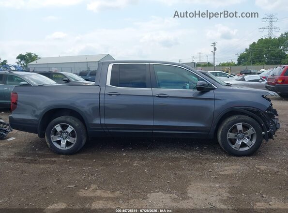 5FPYK3F55RB003175 2024 HONDA RIDGELINE Silver Սալոնի 360 աստիճան տեսք