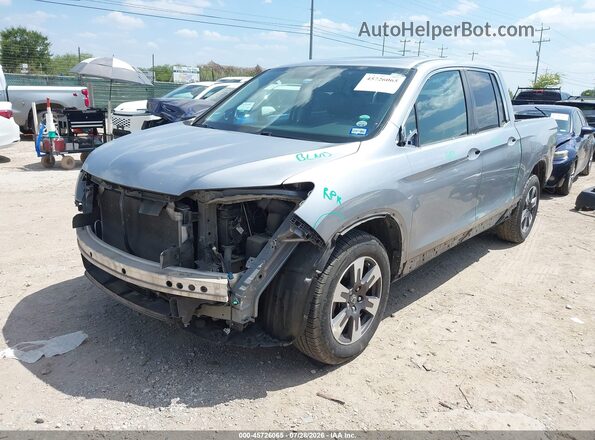 5FPYK3F56KB043416 2019 HONDA RIDGELINE Gray Передня ліва чверть