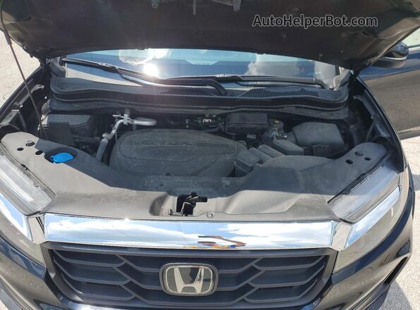 5FPYK3F56PB049854 2023 HONDA RIDGELINE Black Սալոնի հետևի տեսք