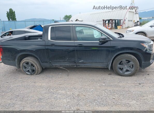 5FPYK3F56PB050888 2023 HONDA RIDGELINE Black Rear interior view