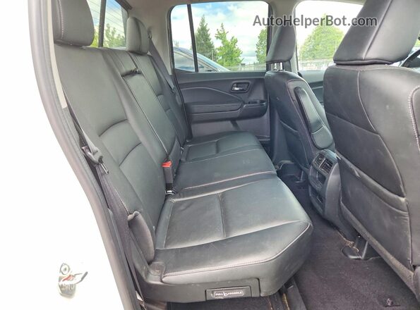 5FPYK3F56PB061941 2023 HONDA RIDGELINE White Rear seats view