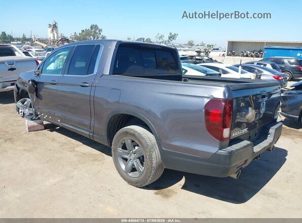 5FPYK3F56PB068047 2023 HONDA RIDGELINE Gray Հետևի ձախ