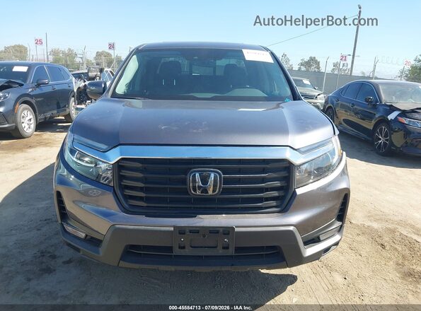 5FPYK3F56PB068047 2023 HONDA RIDGELINE Gray Սալոնի հետևի տեսք