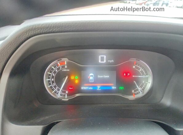 5FPYK3F57HB032126 2017 HONDA RIDGELINE Silver ხელსაწყოთა პანელის ხედი