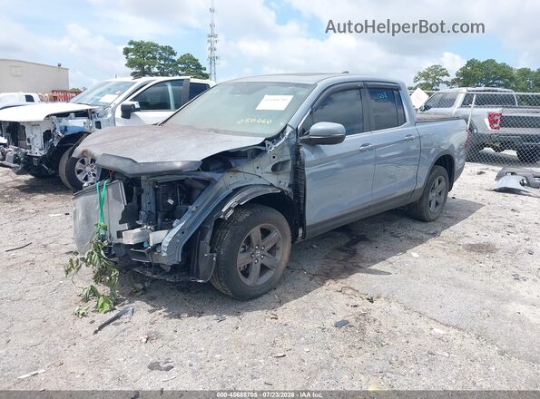 5FPYK3F57PB050060 2023 HONDA RIDGELINE Синий Передняя левая четверть
