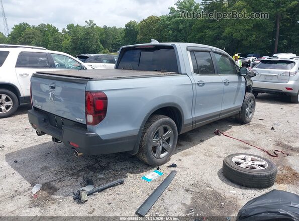 5FPYK3F57PB050060 2023 HONDA RIDGELINE Синий Задняя правая четверть