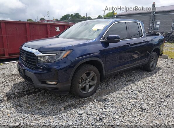 5FPYK3F58PB001689 2023 HONDA RIDGELINE Blue Front left