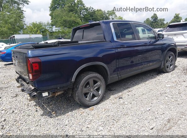 5FPYK3F58PB001689 2023 HONDA RIDGELINE Blue Rear right