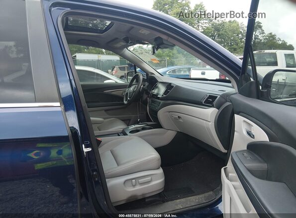 5FPYK3F58PB001689 2023 HONDA RIDGELINE Blue Front interior view