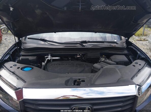 5FPYK3F58PB001689 2023 HONDA RIDGELINE Blue Rear view